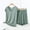 Mint Green, variant on pstuiky 2 Piece Sets for Women Summer Summer Solid Color Lightweight Comfy Lounge Sets Lounge Loose Fit V-Neck Short Sleeve Pajama Sets with Shorts Plus Size Sleepwear Army Green XL