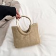 thumbnail image 1 of Bolsos de mano para mujer, moda de primavera, bolsos sencillos, bolsos de mano de gran capacidad para viajeros, 1 of 6