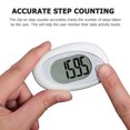 thumbnail image 3 of SKISUNO 1Set Step Counter For Walking Seniors Small Size 2.72X1.77Inches, 3 of 6