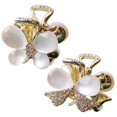 thumbnail image 1 of Hair Clamp Clip Fashion: 2PCS Fake Opal Small Hair Catch Barrette Hair Accessory, 1 of 10