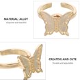 thumbnail image 2 of Miangastore Children Ring Decor Fidget Ring Rotating Ring Anxiety Relief Jewelry Toy, 2 of 8