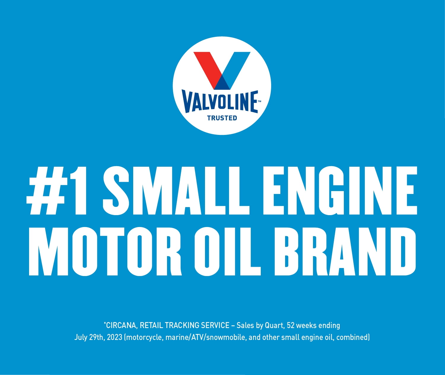 Valvoline 2-Stroke Marine TCW-3 Synthetic Blend Motor Oil 1 GA