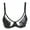 Black, variant on Everyday Bras for Women Women's Easy On Front Close Wirefree Bra (Pink,40)