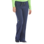 Activate by Med Couture Women's 8747 Yoga Cargo Scrub Pant -Navy-X-Small Petite
