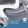 thumbnail image 4 of Toilet Brush Set, Silicone Toilet Brush, Silicone Toilet Brush, Toilet Brush Set, Silicone, Toilet Brushes And Holder Without Drilling, Toilet Brushes, 4 of 5