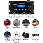 Taramps Pro 2.4S DSP Crossover full Digital Signal Processor and Equalizer with sequencer 15-band Graphic Equalization 12 preset EQ 2-Channel in and 4-Channel Out
