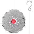 thumbnail image 1 of 3D Wind Spinner for Garden Metal Hanging Wind Spinner Rotating Wind Chime for Yard, 1 of 7