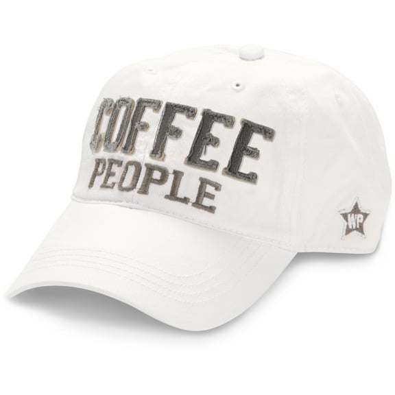 Coffee People - White Adjustable Hat