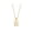 Leo, variant on Women's Stainless Steel Dainty Tiny 12 Constellation Symbols Shell Pendant Necklace Taurus