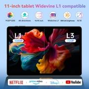 Android 16 Tablet, 11 inch Tablet, Gemini Al Android Tablets, 2 in 1 Tablet with Keyboard, 128gb ROM+20(8+12)gb RAM+ 2TB Expand, T615 Octa-Core Processor,1920 * 1200 FHD Display, 8000mAh