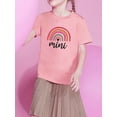 thumbnail image 3 of Family Mother And Daughter Matching Clothes Rainbow Printed T-Shirt Tops Tee Blouse, 3 of 5