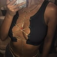 thumbnail image 6 of YCNYCHCHY European American Sexy Chain Hollow Crop Top Women 2023 New Summer Short Sleeveless Slim Y2k Tank Tops, 6 of 6