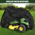 thumbnail image 5 of Waterproof Lawn Mower Cover, IC ICLOVER Riding Mower Cover Heavy Duty Mildew Resistant UV Protection Tractor Covers Drawstring Universal Fits Decks up to 54" & Storage Bag - Green, 5 of 9