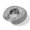 Gray, White, Silver, variant on Neck Pillow, Grey Moon Memory Foam U-Shaped Travel Pillow for Airplane Car Train Office Nap, Portable Soft Head Neck Support for Sleeping & Reclining Modern Abstract Minimalist Stars Artwork