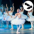 thumbnail image 2 of 1 par de zapatos de baile de ballet de tacón bajo con suela suave para mujer, 2 of 5