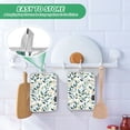 thumbnail image 4 of Yayeee Pot Holders Kitchen Heat Resistant with Pocket 7"x9.8" Cotton Oven Cooking Hot Pads, Darker Leafy Pattern, 4 of 7