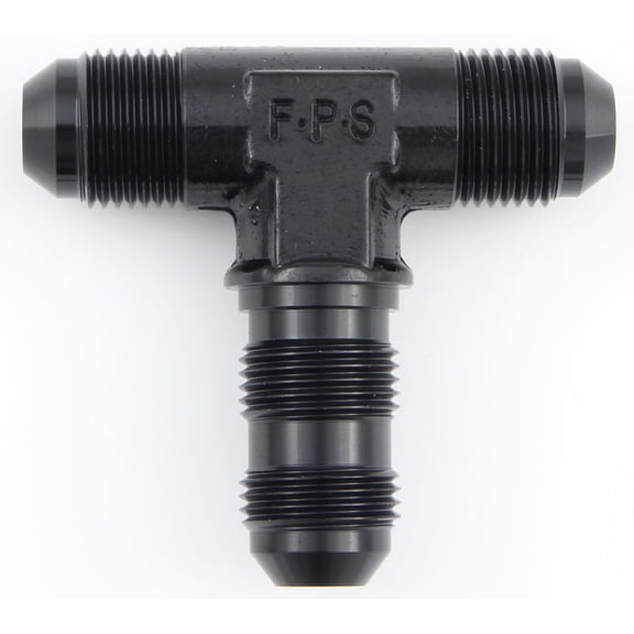 #3 Bulkhead Tee Fitting Black