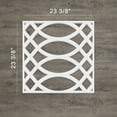 thumbnail image 2 of Ekena Millwork 23 3/8"W x 23 3/8"H x 3/8"T Large Montrose Decorative Fretwork Wall Panels in Architectural Grade PVC, 2 of 10