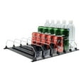 thumbnail image 3 of El Organizador De Empujador De Lata Ajustable Resistente, La Rejilla De Refresco De Empuje De Agua Embotellada Para El Refrigerador Con Organización De Despensa De Ancho, 3 of 7