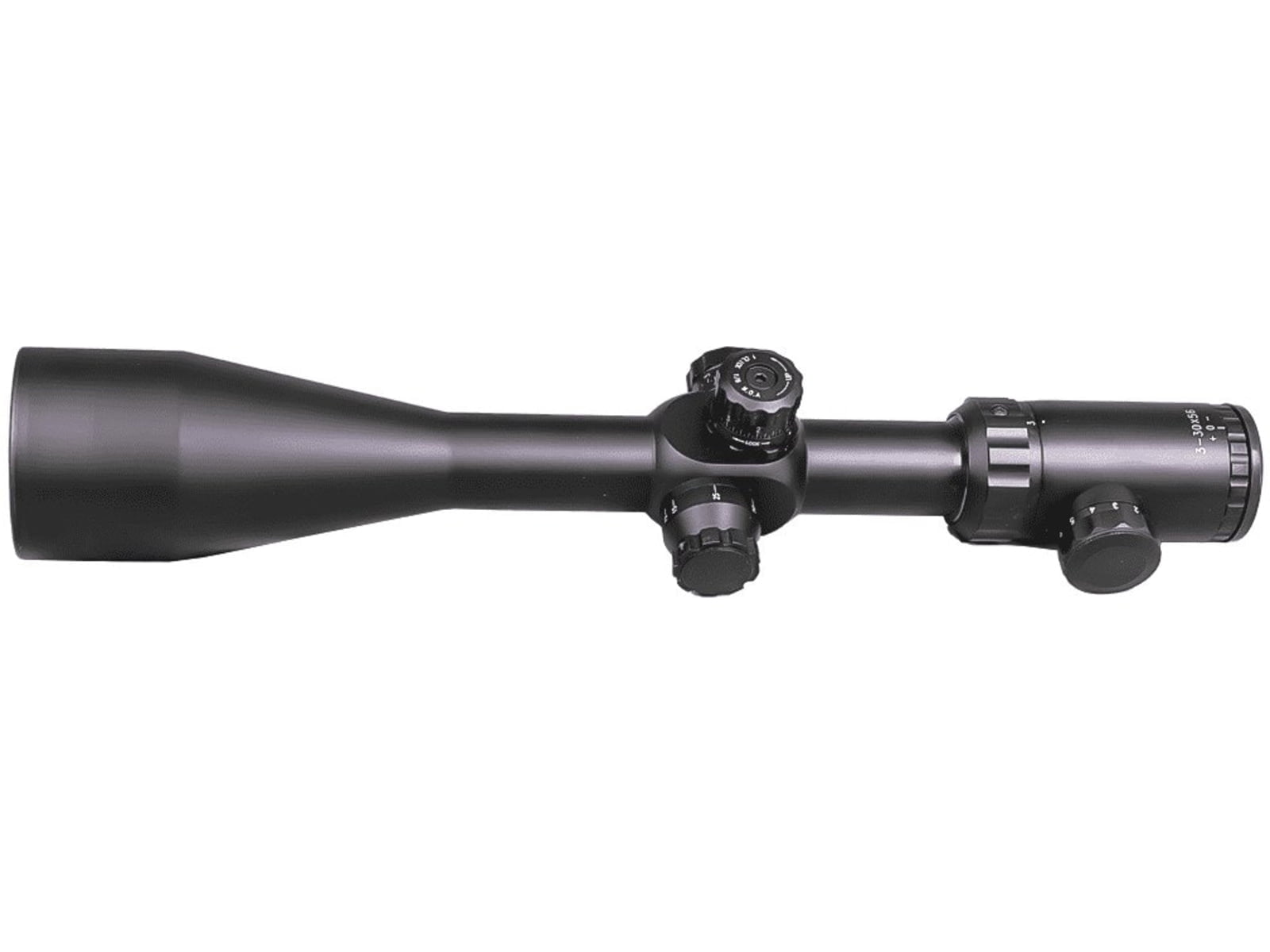 NightStar 3-30x56SFIR 30mm Tube Rifle Scope, Second Focal Plane, Illuminated Reticle, Black