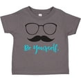 thumbnail image 3 of Inktastic Be Yourself, Glasses, Mustache, Moustache Boys or Girls Toddler T-Shirt, 3 of 5