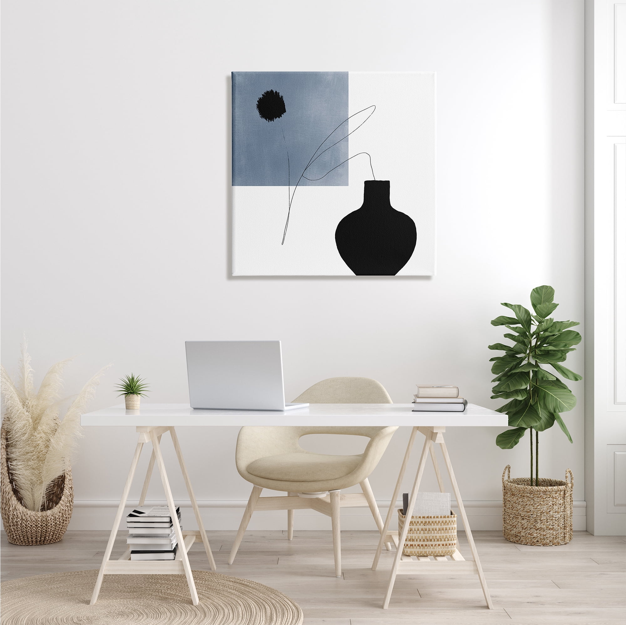 Stupell Industries Breath of Fresh Air Modern Shape Abstraction, 30 x 30, Design by Atelier Posters
