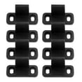 thumbnail image 4 of Barn Door Floor Guide for Home Use Sliding Door Hardware Set in Black ABS Material 8 Pieces, 4 of 7