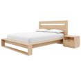 thumbnail image 5 of Morgan 4 Piece Bedroom Set with Headboard, Slatted Bedframe, 2 Nightstands, 5 of 5
