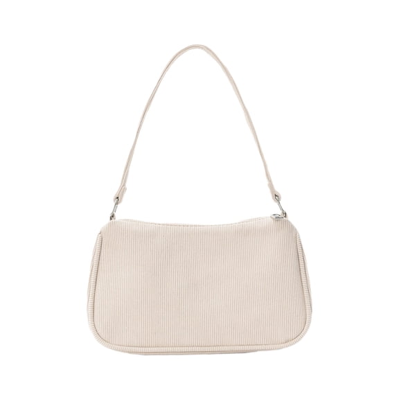 Corduroy Tote Bag for Women Casual Shoulder Handbag, Versatile Everyday Purse, 9.25 X 5.51 X 2.17 Inches