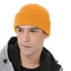 thumbnail image 3 of Gorro de Punto Unisex de Color Liso con Hilo Elástico, Cálido, Suave y Ligero, para Invierno y Primavera, para Hombre y Mujer | Ideal para Actividades Al Aire Libre, Correr, Senderismo, Esquí, Campin, 3 of 3