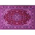 thumbnail image 1 of Ahgly Company Indoor Rectangle Medallion Pink Traditional Area Rugs, 7' x 10', 1 of 4