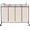 Beige, variant on Laundry Sorter 4 Section, 4 Bag Clothes Hamper, Rolling Laundry Cart Basket with Heavy Duty Lockable Wheels and Removable Bag for Laundry Room, Bedroom, Closet, Black