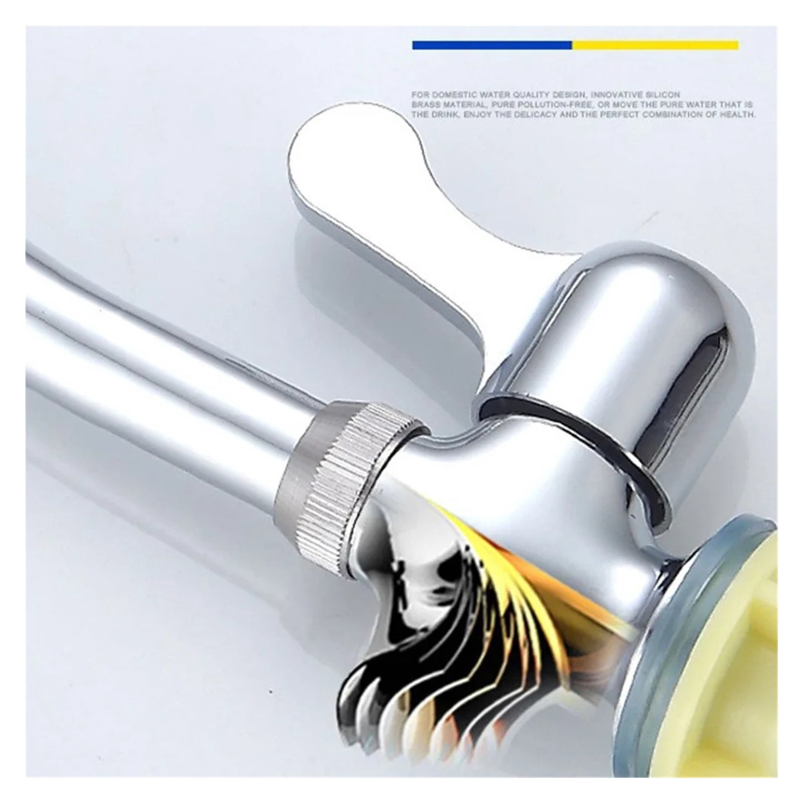 Kitchen Faucet Water Purifier Single Lever Hole Single Cold Tap Plastic Steel Sink Faucet ,Tankless Design
