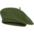thumbnail image 2 of Top Headwear Boina bohemia francesa de mezcla de lana, 2 of 2