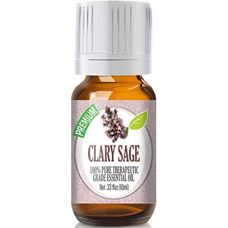 Clary Sage 100% Pure, Best Therapeutic Grade Essential Oil - 10ml