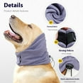 thumbnail image 2 of New Adjustable Dog Calming Hood Winter Warm Pet Apparel Anxiety Relief Soothing Head Cover for Dogs, 2 of 10