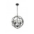 thumbnail image 1 of Living District LD4006D18DB Octavia 4 Light Dark Brown Ceiling Pendant, 1 of 4