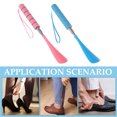 thumbnail image 3 of Raindrops 2Pcs Long Handle Shoe Wearing Helper With Adjustable Features, 3 of 8