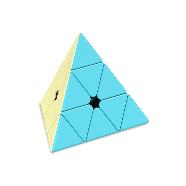 Culture de Cubing Magic Cube Couleur Macaron Meilong Couleur Cube : Macaron Pyramide