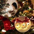 thumbnail image 4 of Wosthever Guirnalda de luces LED para árbol de Navidad de Papá Noel de 1,6/2M, copos de nieve, decoración navideña para el hogar, luz de hadas, Año Kits de decoración para fiestas No.05, 4 of 6