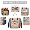 thumbnail image 2 of Fun Halloween Pattern Womens Lunch Box for Work,Insulated Large Lunch Bag for Tween and Teen,Loncheras Para Mujer,Leakproof Adult Lunch Bag for Work,Beach,Travel,Picnic,Camping, 2 of 7