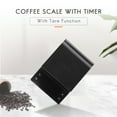 thumbnail image 2 of Coffee Scale with 3Kg/0.1G High Precision Pour over Drip Espresso Scale with Back-Lit LCD Display, 2 of 8