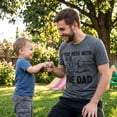 thumbnail image 5 of Mens Funny T Shirts You Mess With The Kid You Get The Dad Sarcastic Fathers Day Graphic Novelty Tee for Men Graphic Tees, 5 of 9