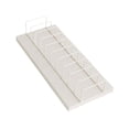 thumbnail image 2 of Estante expositor de azulejos de escritorio con 10 ranuras para tarjetas. Organizador de azulejos versátil. Soporte de vidrio para salas de exposición Blanco leche, 2 of 8