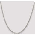 thumbnail image 5 of Sterling Silver 3.3mm Rambo Chain (20 X 3.3) Made In Italy qrm060-20, 5 of 5