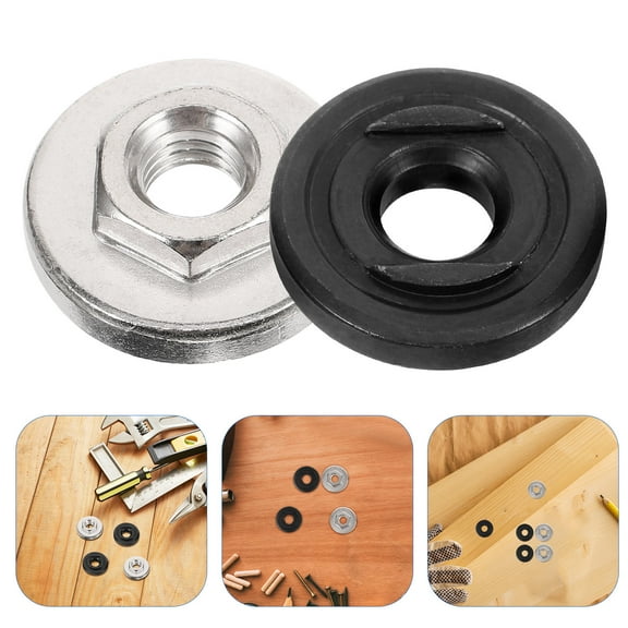 AURARMLET Grinder Guard Hand Grinder Pressing Plate Metal Silver 1 Set