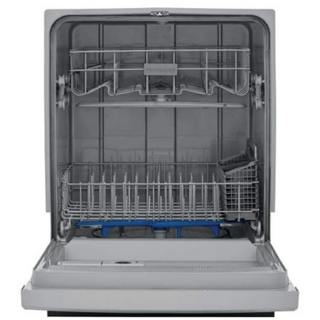 Frigidaire - 24" Front Control Tall Tub Built-In Dishwasher - Stainless steel