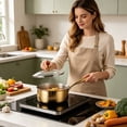 thumbnail image 1 of MKHSQHDG Clearance Sale Pure Saucepan with Lid No Coating Non Stick Multipurpose Pan for Cooking Even Heat Distribution & Heating Compatible with Induction Ceramic Deal of The Day, 1 of 3
