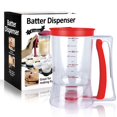thumbnail image 2 of Dispensador de masa BBSTARZ de 900 ml con mango para apretar, color rojo, 2 of 7