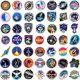 thumbnail image 3 of Pegatinas de anime de vinilo impermeables, 98 unidades/Lot Spaces Icons, 3 of 3